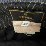 Fendi  Black Knee-Length Skirt, M/US6/IT42 Photo 3