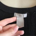 H&M ✨ Women’s Black Sweater Tank Top Small Photo 4