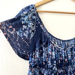 Free People  Sun Kissed Boho Babydoll Top Sz M Photo 2