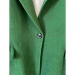 ZARA Textured Long Outerwear Jacket Green Size XS Photo 3