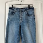 Kut From The Kloth  Mom Jeans High Rise Button Fly Cropped Denim Jeans‎ Sz 4 Photo 1
