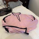 ep pro  Tour Tech Women's Pink Long Sleeve Mock Neck 1/4 Zip Sweatshirt Size L Photo 1