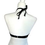 Victoria's Secret Black Swimsuit Bra Bikini Top Halter Underwire Padded 34D Photo 3