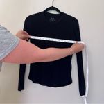 Magaschoni  Black High Neck Black Ribbed Top Photo 5