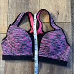 VSX Sport Women’s Cross Back Padded Underwire Sports Bra Pink & Black Photo 8