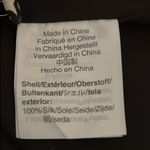 Madewell Balsam Tie-Neck Silk Dress in Starry Night Photo 11