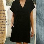 Karen Kane  Light Denim Blue Seascape Off Shoulder Tie Sleeves Blousy Peasant Top Photo 14