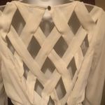 Gianni Bini  GB Juniors Boho Farmhouse Cream Dress Photo 2