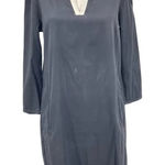 Max Mara ‘S Cotton Kurta Tunic Dress Black Cream Size US 10 Photo 0