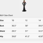 Heavily beaded black gown evening dress NWOT size 14 long sleeve formal mermaid Photo 9