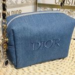 Christian Dior Dior Bag Makeup Cosmetic Case Purse Pouch Photo 3