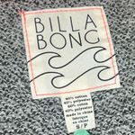 Billabong Long Sleeve Open Front Cardigan Sweater Gray White Southwestern Small Photo 3