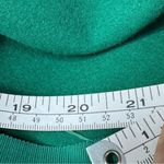 Vintage Faux Fur Pillbox Hat Emerald Green Retro MCM 60s Church Photo 11