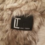 Love Token ππ Nico Faux Fur Vest ~ Camel Small S NWT Photo 10