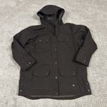 Ridgecut Toughwear Coat Womens 3X Flannel Lined Canvas Jacket Brown Chore Hooded Photo 0