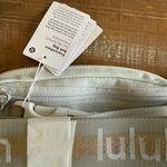 Lululemon Everywhere Belt Bag 1L Wordmark Vapor/Gold/White Designed Casual New Photo 3
