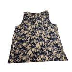 Michael Kors Boho Coastal Blue Tie-Dye Sleeveless Tank Top Women’s Large Photo 4