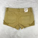 Vanilla Star Jeans VANILLA STAR Crochet Lace Trim Cut-off Mini Denim Jean Shorts NWT 13 Photo 4