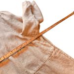 Coldwater Creek  Linen Blend Button Front Tunic Top Beige Plus Size 3X Pockets Photo 8