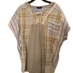 Patchwork Magnolia Pear Top With Hood Multiple Size L Photo 0