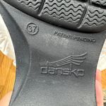 Dansko LT PRO Shoe Women 37 Slip-on Clogs Blue Crush Patent Walking Nursing Photo 6