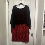 Scarlett Women’s Sparking Red black Evening Party Dress Plus Size 20W Glam New Photo 2