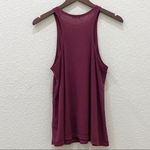 Free People  Wine Long Beach tank Top S Photo 8