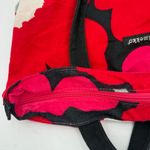 Marimekko Avon Tote Bag Breast Cancer Awareness Cotton Canvas Poppy Red Pink Photo 10