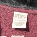 PINK - Victoria's Secret Victorias Secret PINK Size XS BLING SLOUCHY FAUX FUR FULL ZIP HOODIE SWEATSHIRT Photo 2