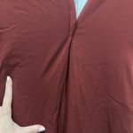 Pacific&Co  Red Belted Midi Dress Size Medium $825 Photo 5