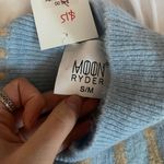 Moon Ryder BNWT  blue cr aspen sweater Photo 7
