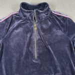 Lilly Pulitzer Lilly‎ Pulitzer Pullover Womens Large Velour Half Zip Long Sleeve Athletic Top Photo 4