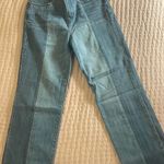 Madewell Two Tone Straight Leg Jeans Photo 0