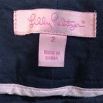 Lilly Pulitzer  navy Capri pants size 2 Photo 5