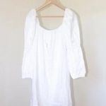 Reformation  Jerri Linen Dress (White) Photo 2