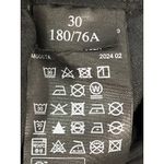 AllSaints Women’s Tapered Cropped Linen Cotton Blend Pants Black 30 Photo 8