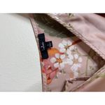 Lulus  Dress Womens Large Pink Floral Satin Cowl Neck Slip Maxi Formal Gown Photo 6