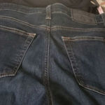 Lucky Brand Frayed Ankle Dark Wash Jeans Size 6 Photo 7