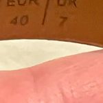 ALDO  Brown faux leather Thong sandals flip flops Size 9 Photo 4