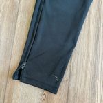 Adidas  Black Track & Soccer Sweatpants with Blue / Green Stripes Size M Photo 3