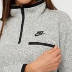 Nike Gray Sweatshirt with Black Accents Sportswear
Summit Pullover Hoodie size S Photo 2
