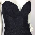 Guess Lace Structured Sweetheart Strapless Dress Photo 2
