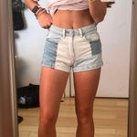 PacSun Patchwork Jean Shorts Photo 0