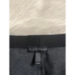 Eileen Fisher pull on stretch herringbone slim dress pants M Photo 5