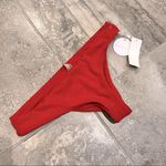 Radio Fiji Santa Fe Thalia Cheeky Bikini Bottom, Red Size L New w/Tag Photo 2