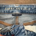 American Eagle  Shortie Lace Patch Denim‎ Shorts (Size 4) Photo 2