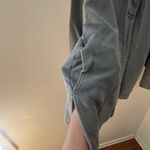 Athleta Women's Small (Oversized) Coaster luxe waffle hoodie teal MSRP $119 Photo 4