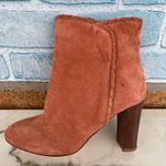 Sézane Sezane dust Pink Suede Ankle Boots Size 37/7 Photo 7