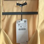 ZARA NWT  Muted Yellow Bodysuit- size Medium Photo 1