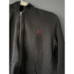 Ralph Lauren Polo Black Zip-Up Hoodie - Size L Photo 1
